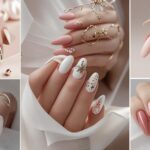 Abstract Christmas Nails