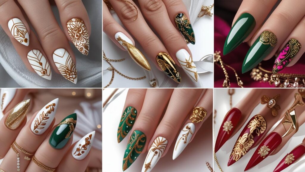Top Nail Shapes for Rakshabandhan 2025