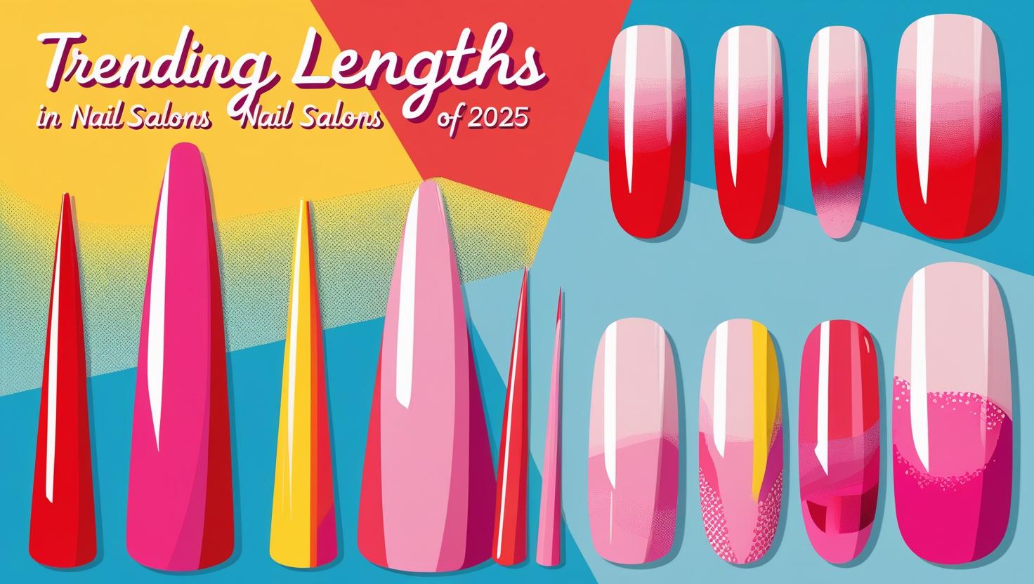 Trending Nail Lengths in Nail Salons 2025