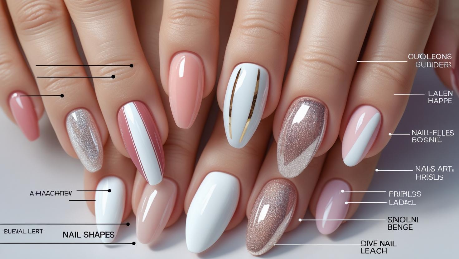 Nail shapes guide