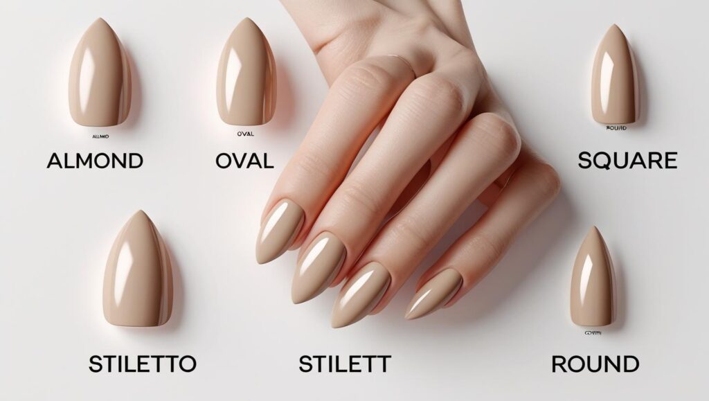 Nail shapes guide